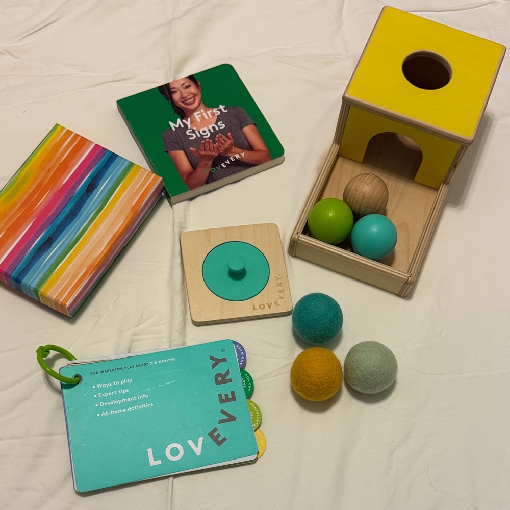 LOVEVERY - The Inspector Play Kit for baby Months 7-8